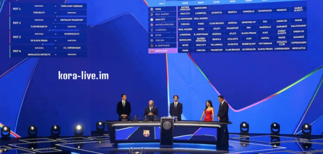التصنيف الرابع.. قرعة دوري أبطال أوروبا 2025/2026